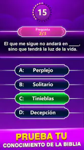 Bible Trivia -Juego de palabra screenshot