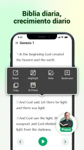 Biblia - Orar+Versículo+Audio screenshot