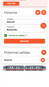 Bilbao Go: Horarios Transporte screenshot