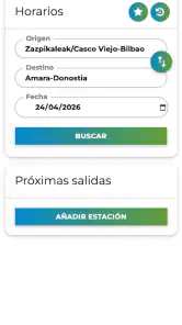 Bilbao Go: Horarios Transporte screenshot
