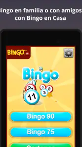 Bingo en Casa screenshot