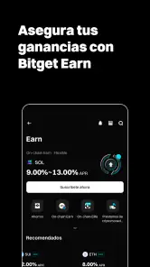 Bitget - Opera BTC y Cripto screenshot