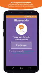 Blablablapp llamadas baratas screenshot