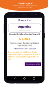 Blablablapp llamadas baratas screenshot