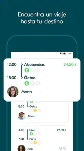 BlaBlaCar: viajes compartidos screenshot