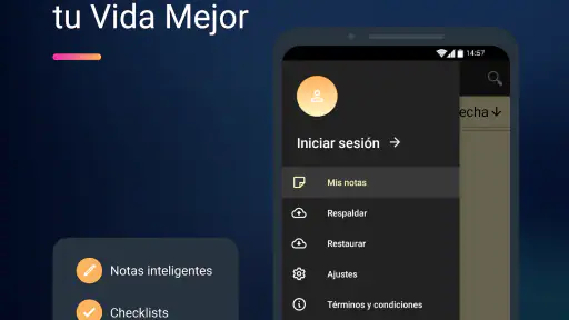 Bloc de notas – Notas y listas screenshot