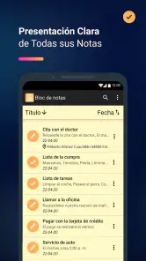 Bloc de notas – Notas y listas screenshot