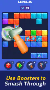 Block Puzzle de Gemas screenshot