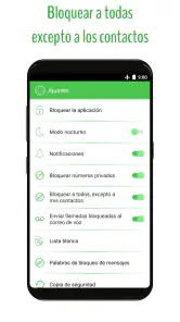 Bloqueador de llamadas y SMS screenshot