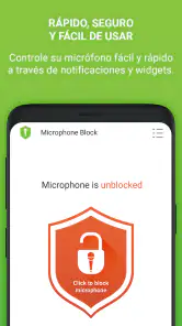 Bloqueo de Microfono: Anti Spy screenshot
