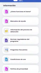 Bono Cultural Joven 2026 screenshot