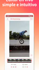 Boomerit Vídeo Boomerang Bucle screenshot