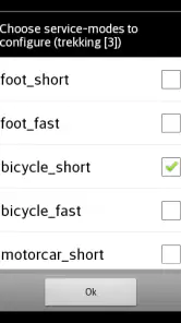 BRouter Offline Navigation screenshot