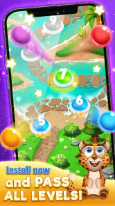 Bubble Pop: Wild Rescue screenshot
