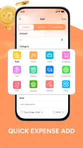 Budget Note - Finance Tracker screenshot