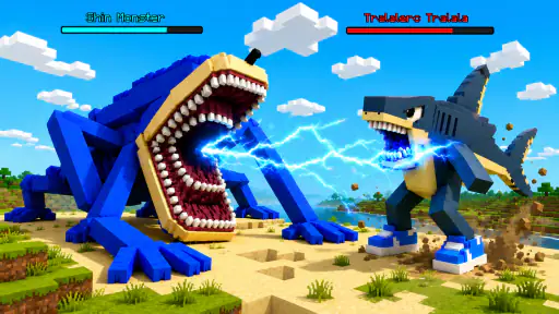 Build Block 3D: Battle World screenshot