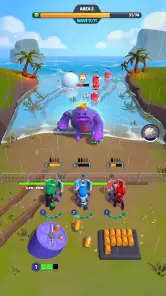 Bullet Heroes: TD RPG Shooter screenshot