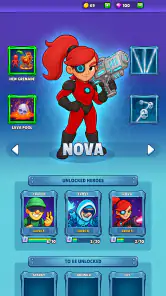 Bullet Heroes: TD RPG Shooter screenshot