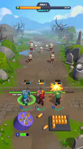 Bullet Heroes: TD RPG Shooter screenshot
