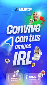 Bump - mapa para amigos screenshot