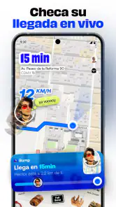 Bump - mapa para amigos screenshot