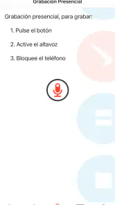Burovoz grabar llamadas screenshot