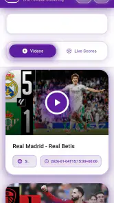 Buz Tv Football & Sports Score screenshot