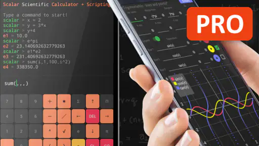 Calculadora Científica Scalar screenshot