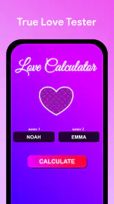 Calculadora de amor por nombre screenshot