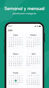 Calendario 2025 screenshot