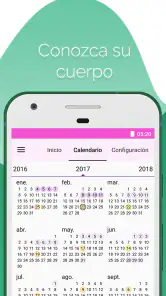 Calendario Menstrual Lilly screenshot