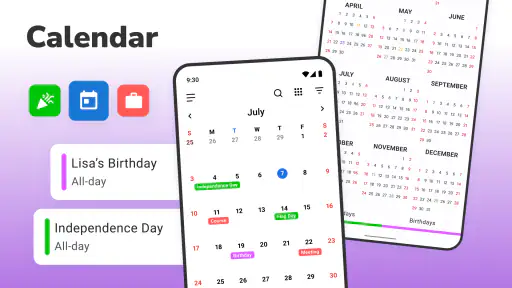 Calendario: tareas screenshot