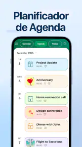 Calendario y Agenda screenshot