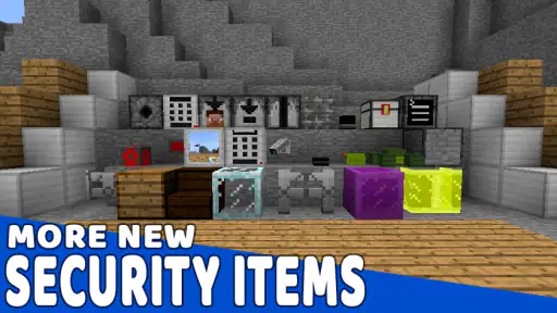 Cámara de seguridad Mod MCPE screenshot