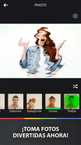 Camara divertida con efectos screenshot