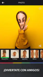 Camara divertida con efectos screenshot