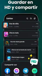 Cambiador de voz – VChanger screenshot