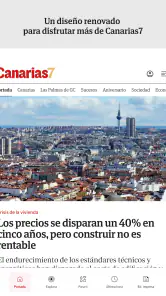 Canarias7 screenshot