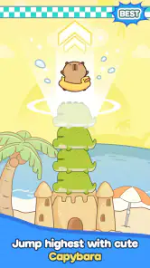 Capybara Jump: Cake Tower screenshot