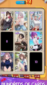 Cards of Waifu: Collect & Duel screenshot