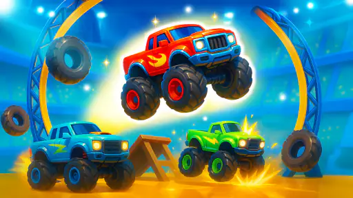 Carrera coches Monster Truck screenshot