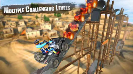 carrera de cuatriciclos atv screenshot