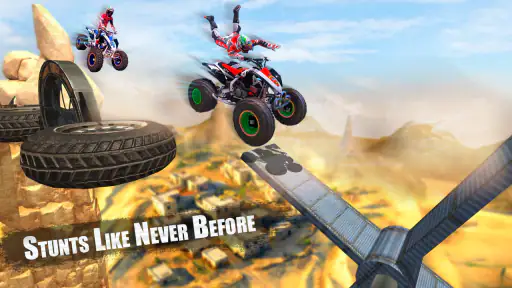 carrera de cuatriciclos atv screenshot