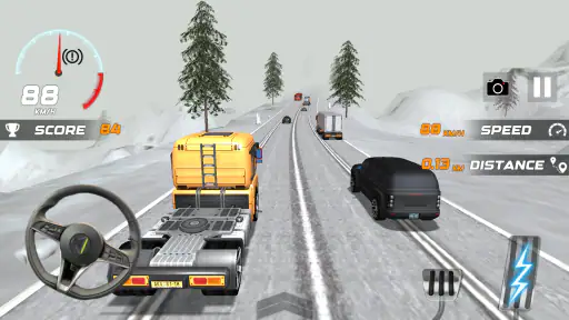 Carreras de coches de tráfico screenshot