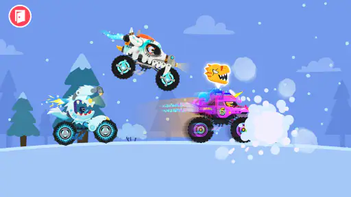 Carreras monster truck niños screenshot