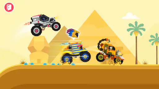 Carreras monster truck niños screenshot