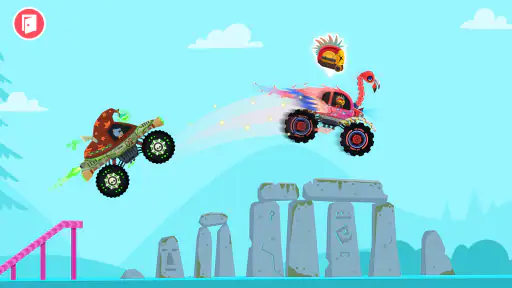 Carreras monster truck niños screenshot