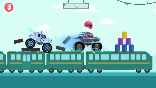 Carreras monster truck niños screenshot