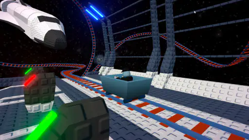 Cart Ride Obby: Montaña Rusa screenshot