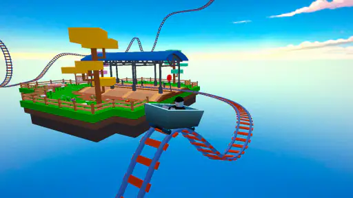 Cart Ride Obby: Montaña Rusa screenshot